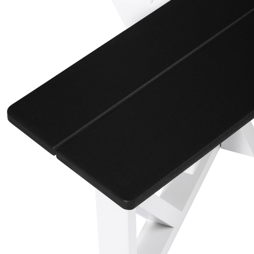 Greenville Outdoor 48" HDPE 8-Person Patio Octagon Picnic Table