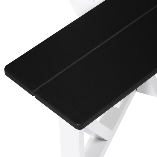 Greenville Outdoor 48" HDPE 8-Person Patio Octagon Picnic Table