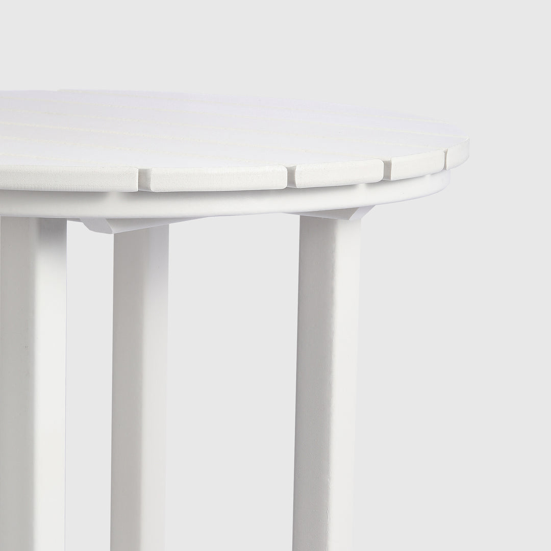 Malibu 37" Counter Height Round Outdoor Patio Bistro Bar Table