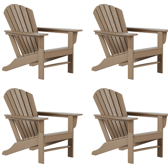 Dylan Outdoor Adirondack Chair (Set of 4)