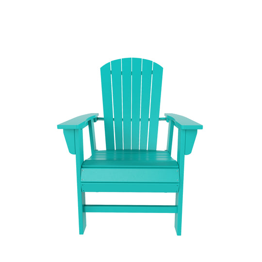 Dylan Outdoor Patio Shell-back Adirondack Dining Chair