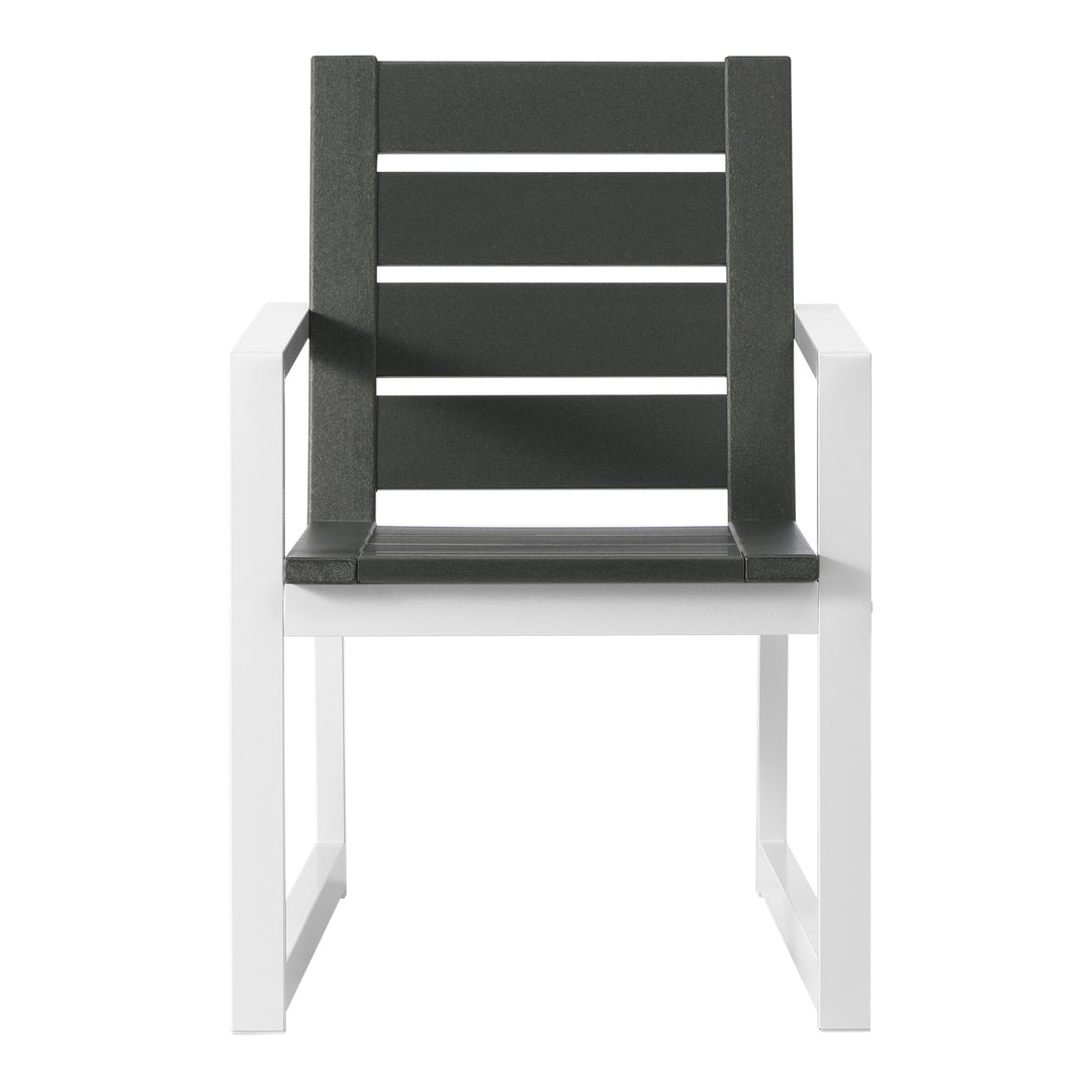 Cape May HDPE Outdoor Patio Dining Arm Chair