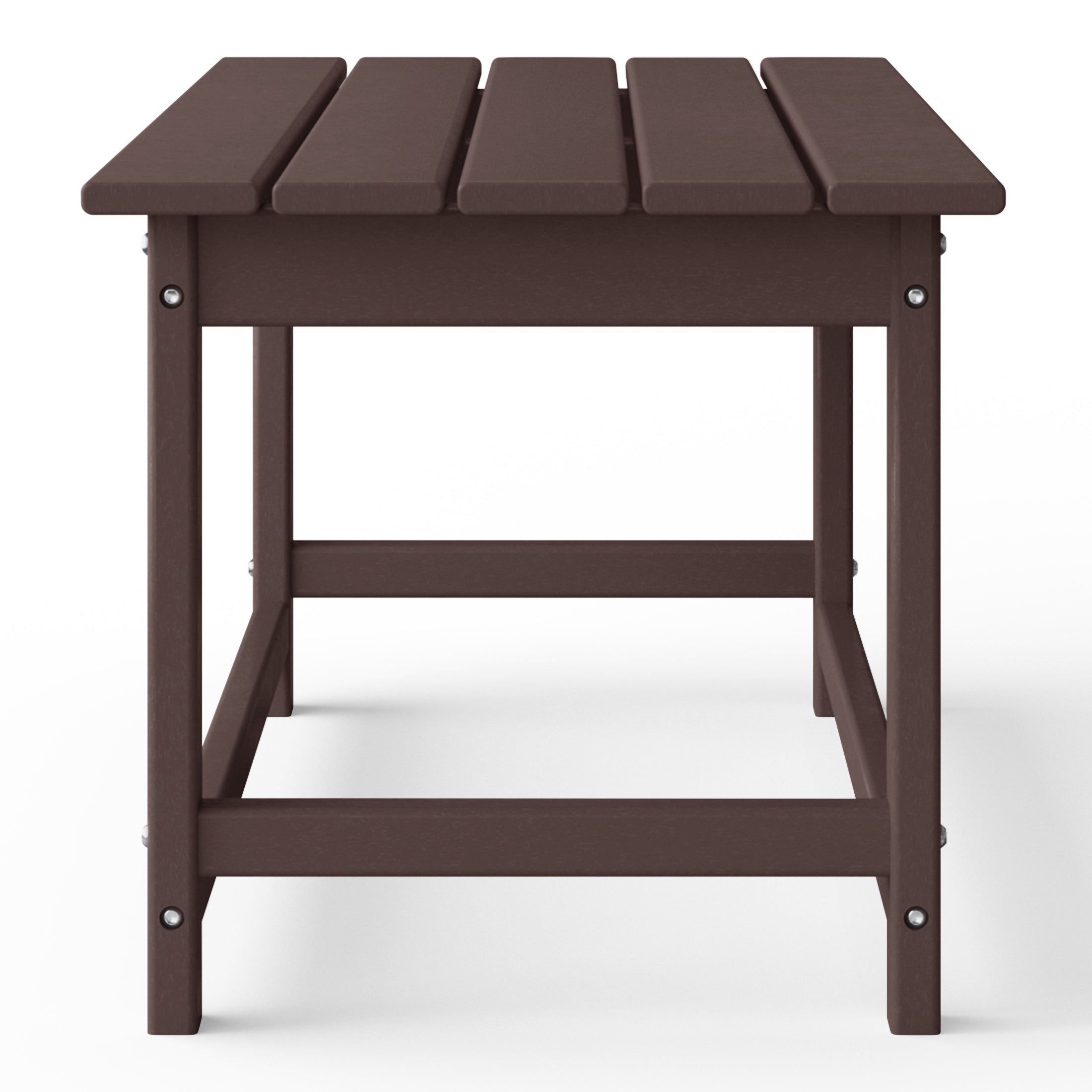 Malibu 35" length outdoor Coffee table for Adirondack chair