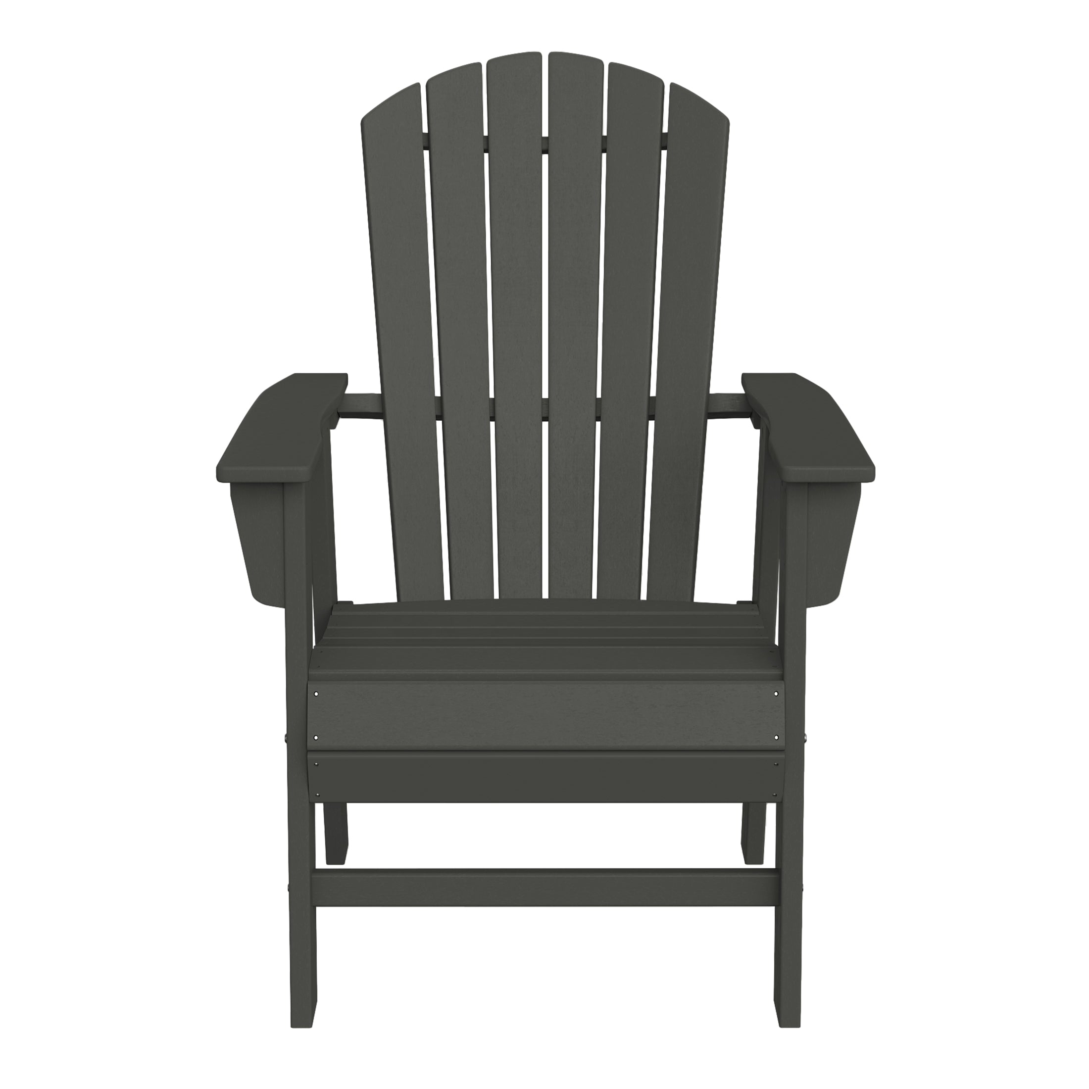Dylan Outdoor Patio Shell-back Adirondack Dining Chair Weather