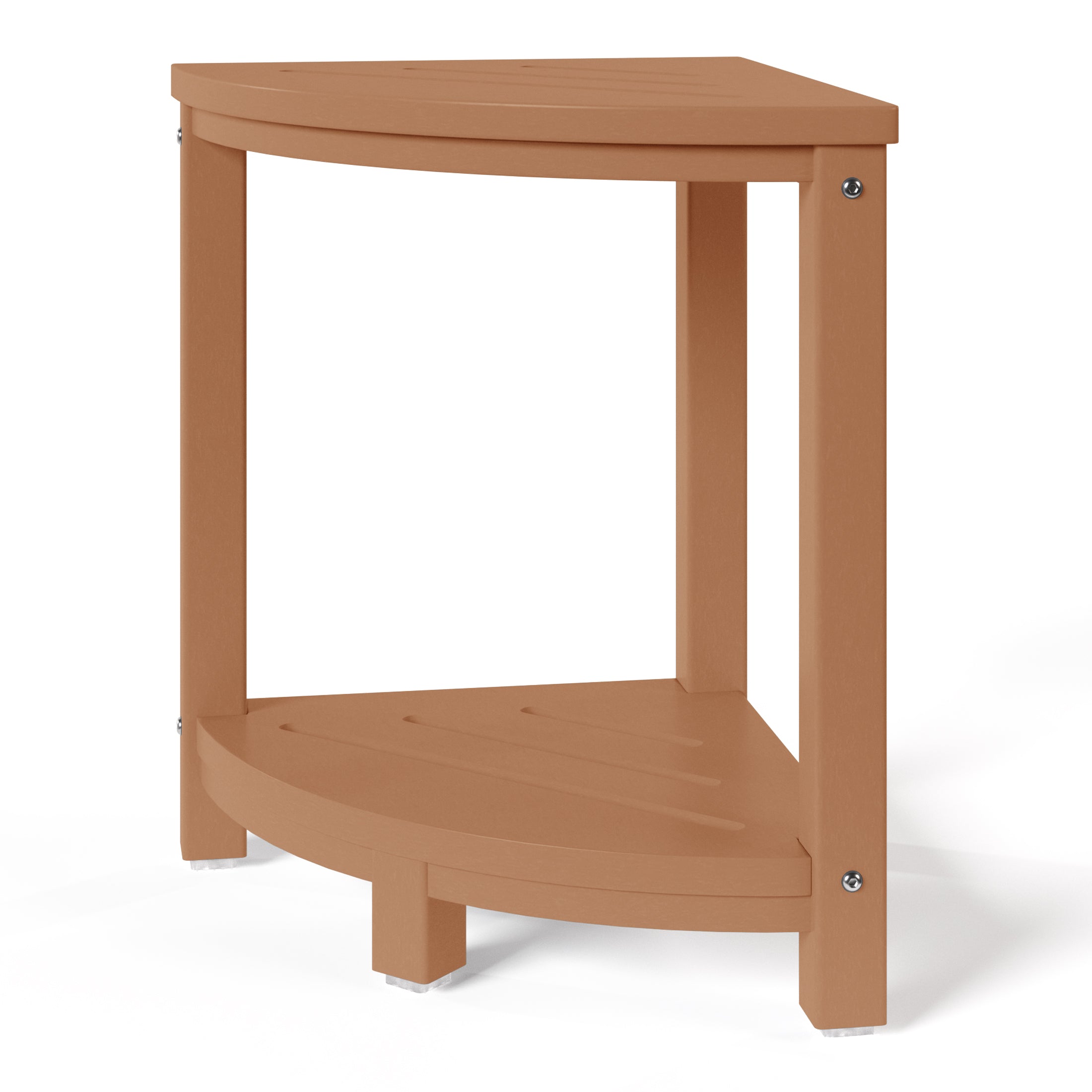 Sage HDPE Plastic Waterproof Shower Corner Bench
