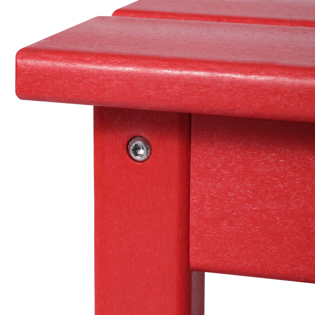 Malibu 35" length outdoor Coffee table for Adirondack chair