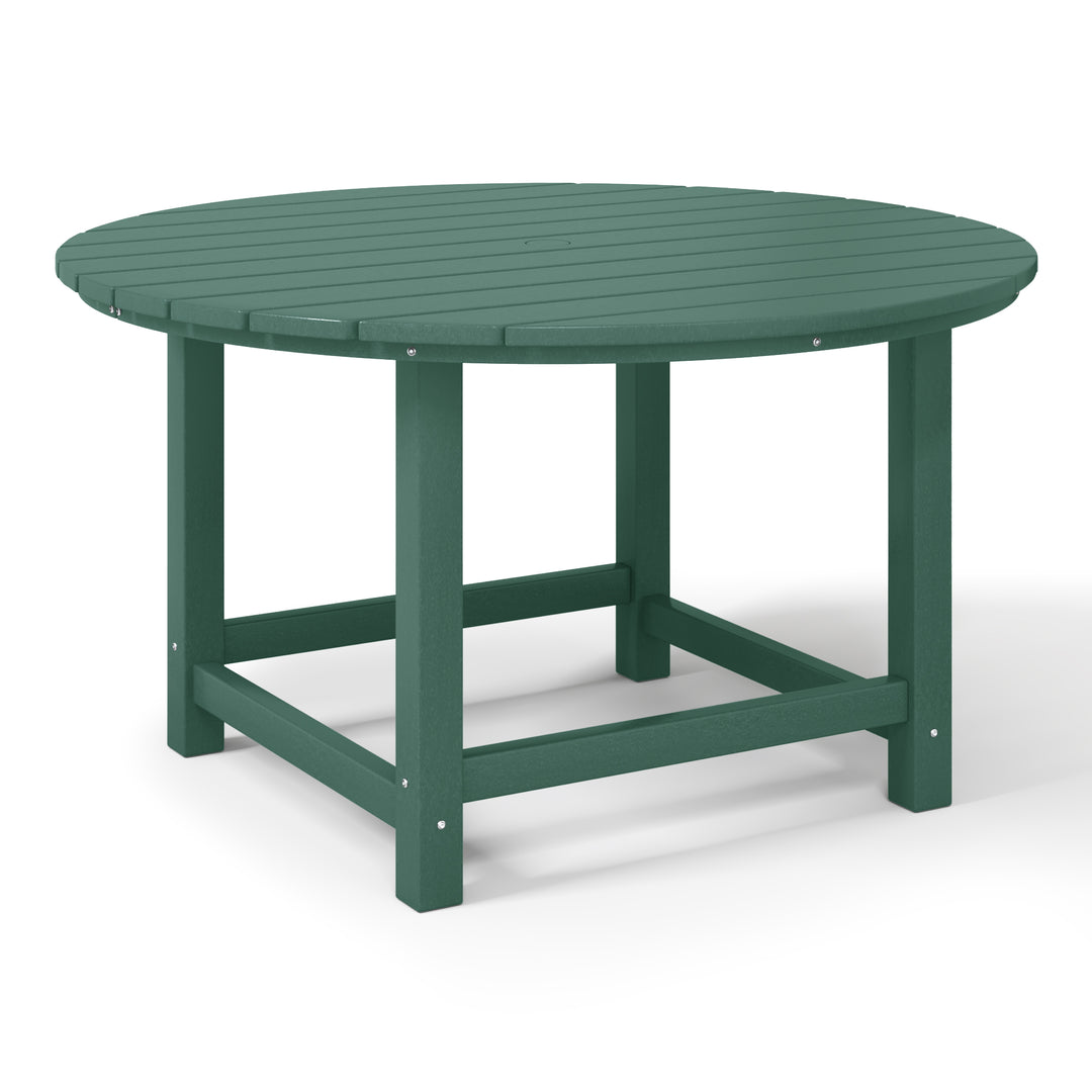 Malibu Kids Outdoor Patio Furniture HDPE Round Dining Table