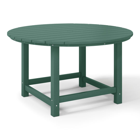 Malibu Kids Outdoor Patio Furniture HDPE Round Dining Table