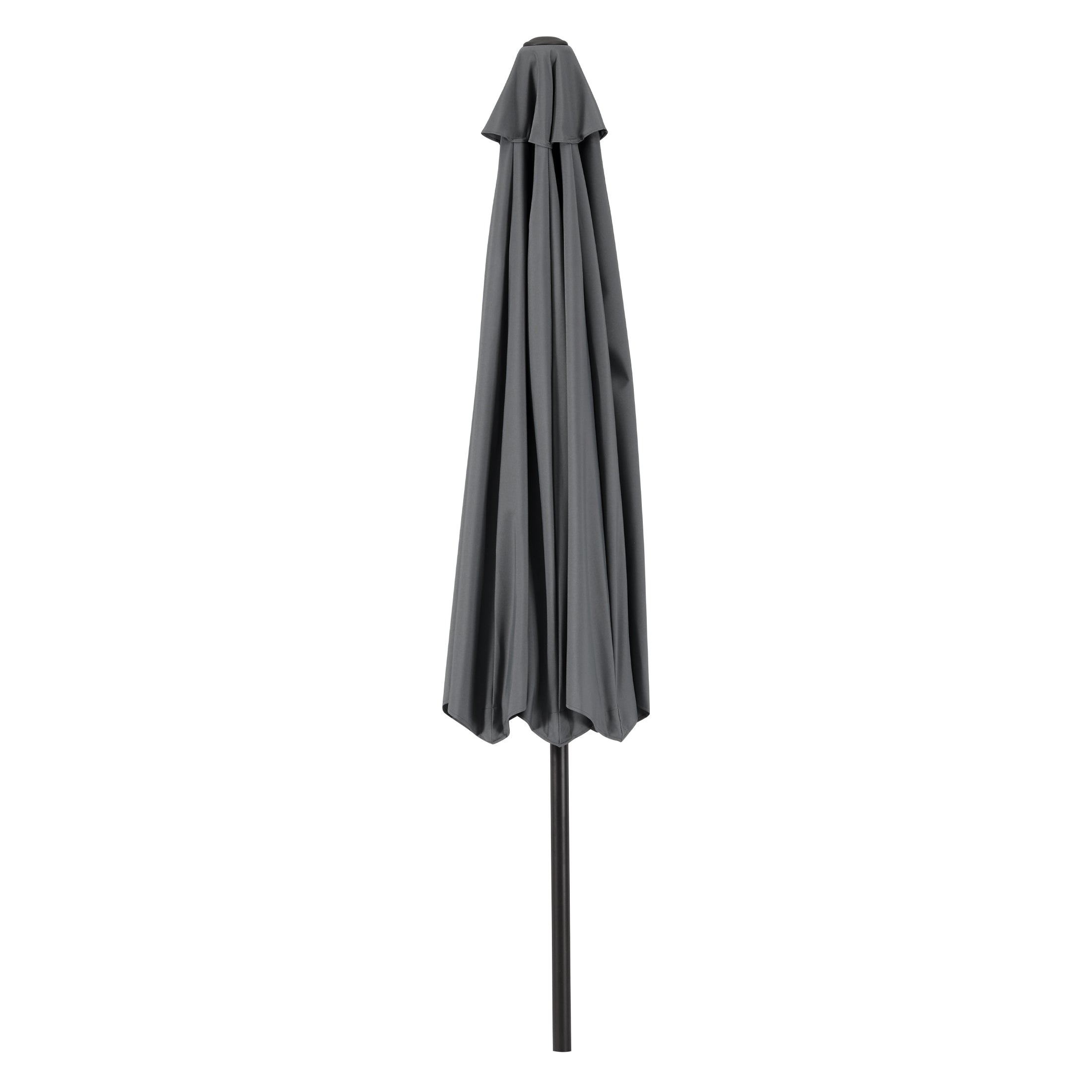 Paolo 9 ft. Patio Table Umbrella with Bronze color round free standing weight base kit