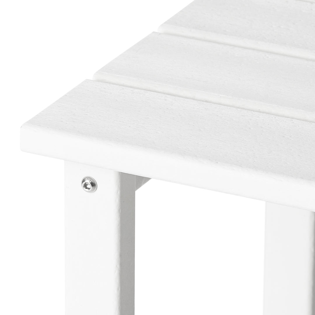 Malibu 14" square outdoor Side table for Adirondack chair