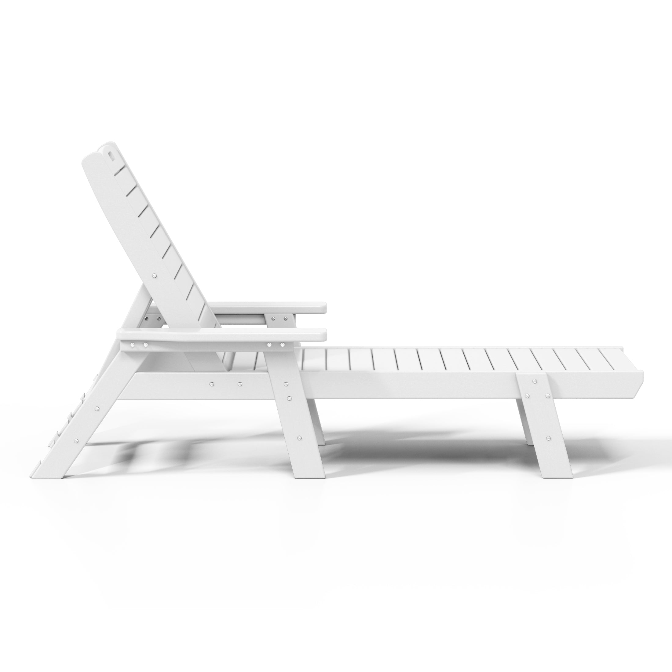 Malibu Poly Reclining Chaise Lounge (Set Of 2)