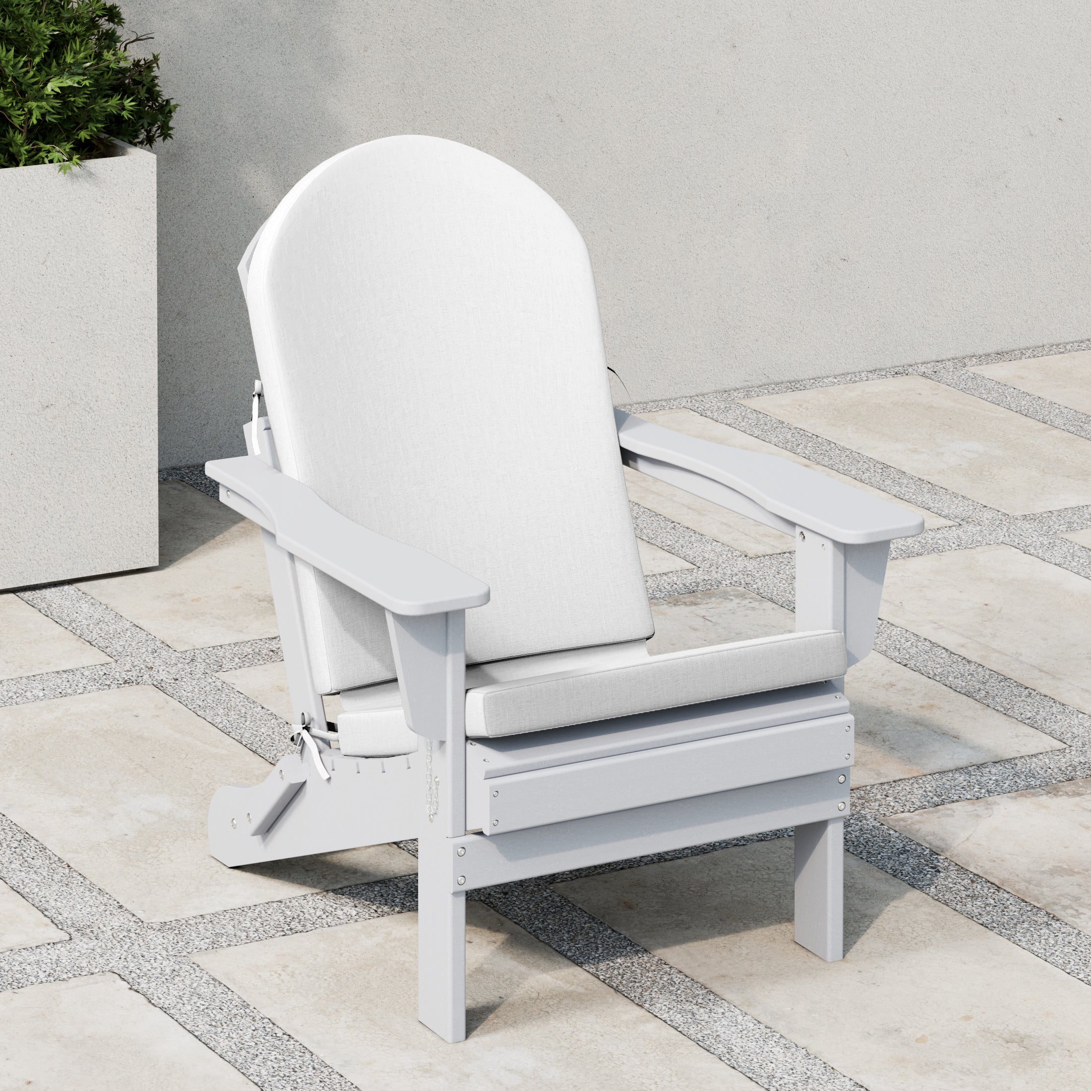 Malibu Outdoor Patio Adirondack Chair Cushion