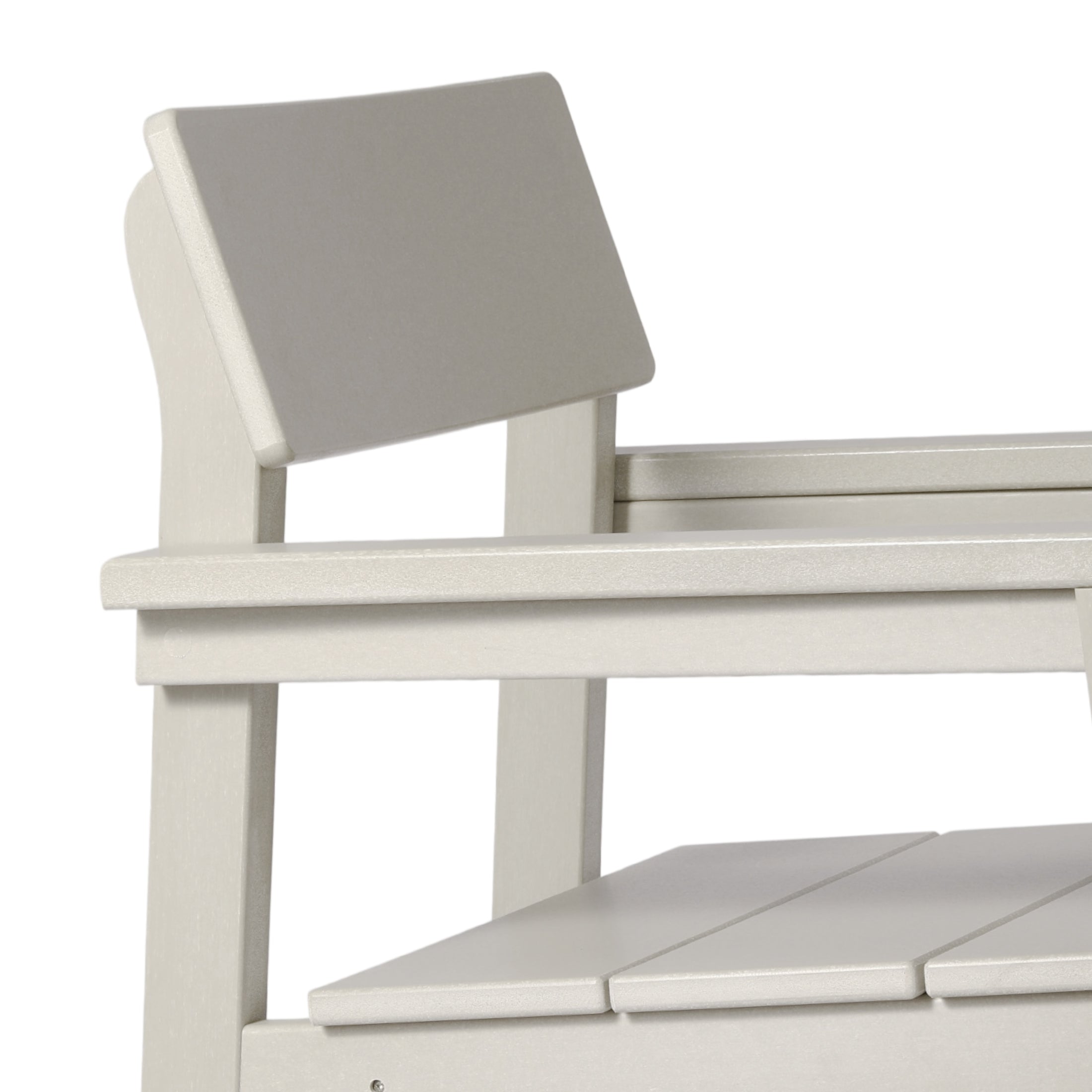 Paloma Modern HDPE Outdoor Patio Dining Arm Chairs (Set of 2)