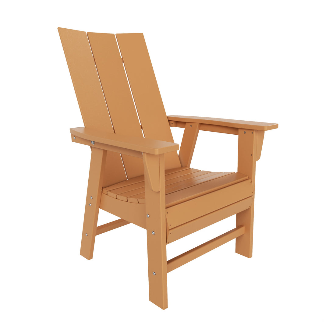 Ashore Outdoor Patio Modern Adirondack Dining Chair