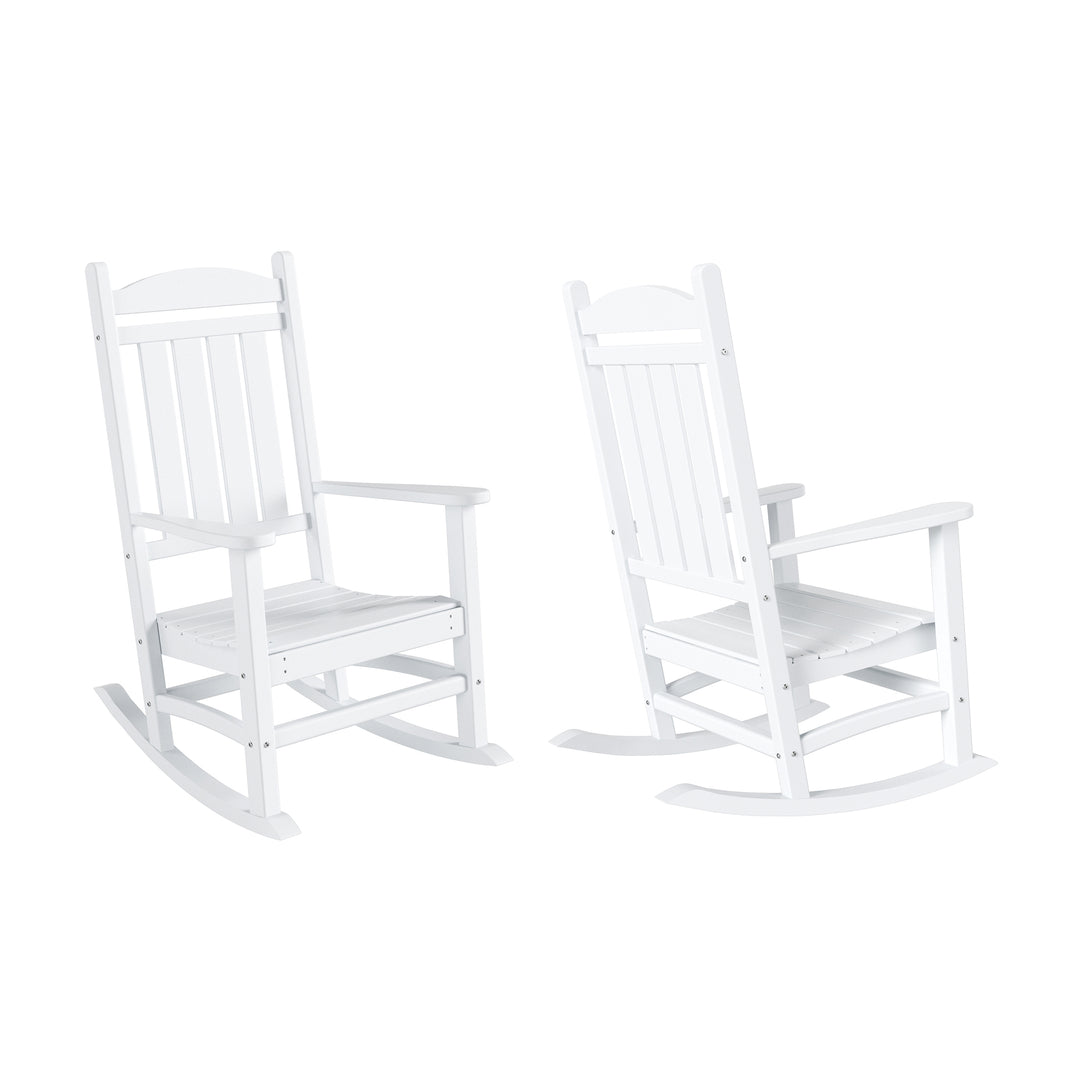 Malibu 2-Piece set Outdoor / Patio rocking chairs ( 2 seater )
