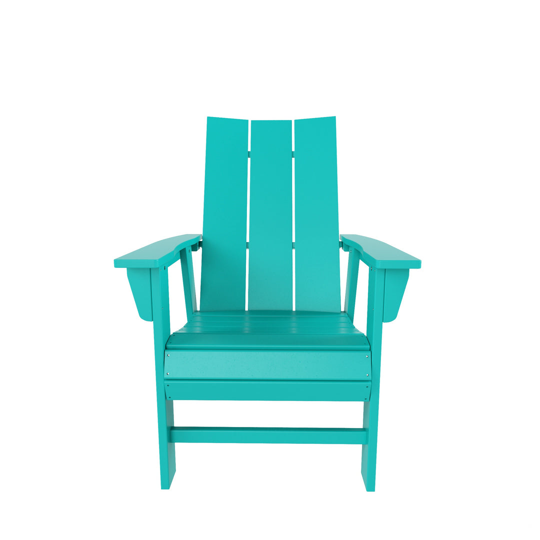 Ashore Outdoor Patio Modern Adirondack Dining Chair