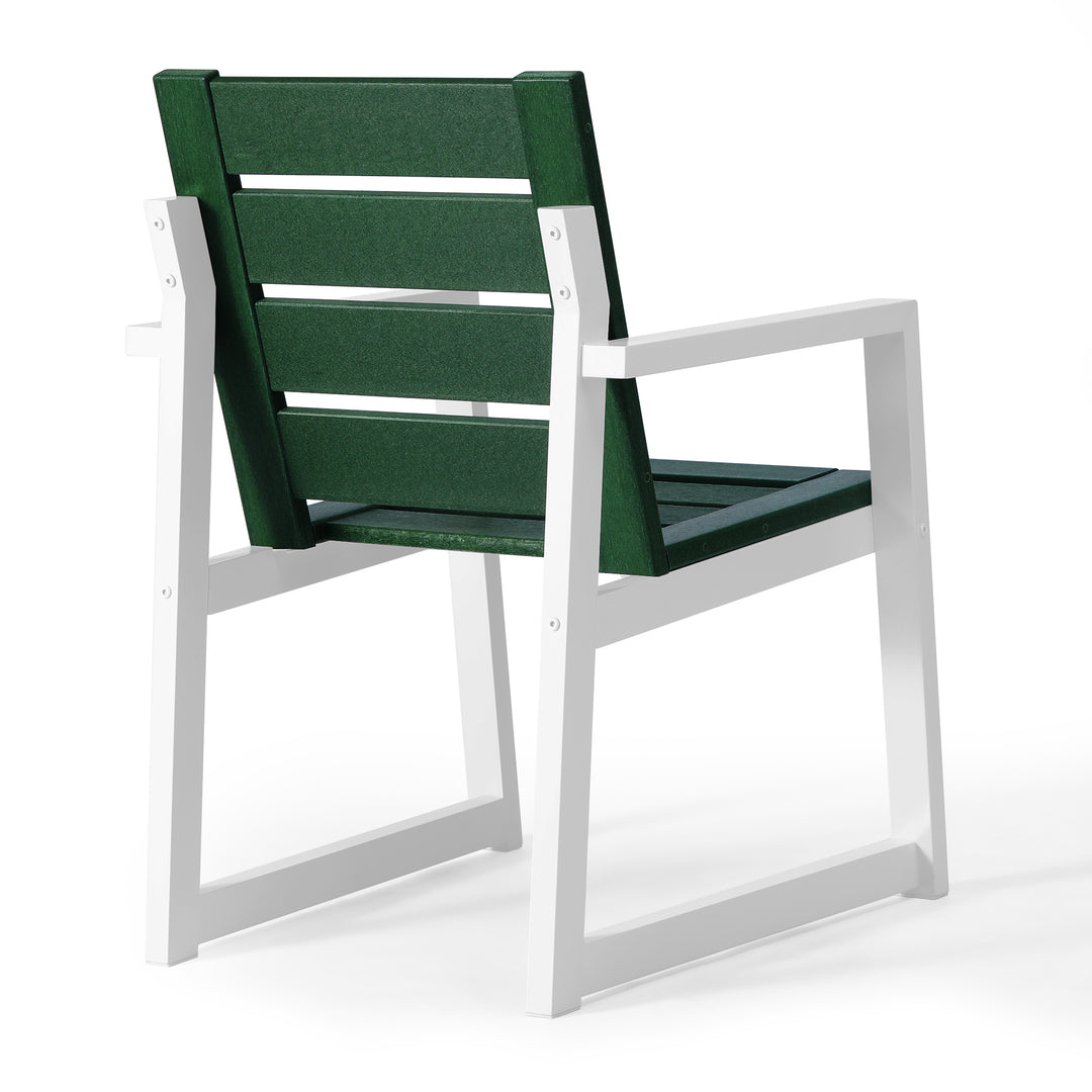 Cape May HDPE Outdoor Patio Dining Arm Chair