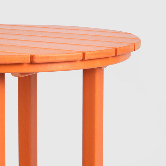 Malibu 37" Counter Height Round Outdoor Patio Bistro Bar Table