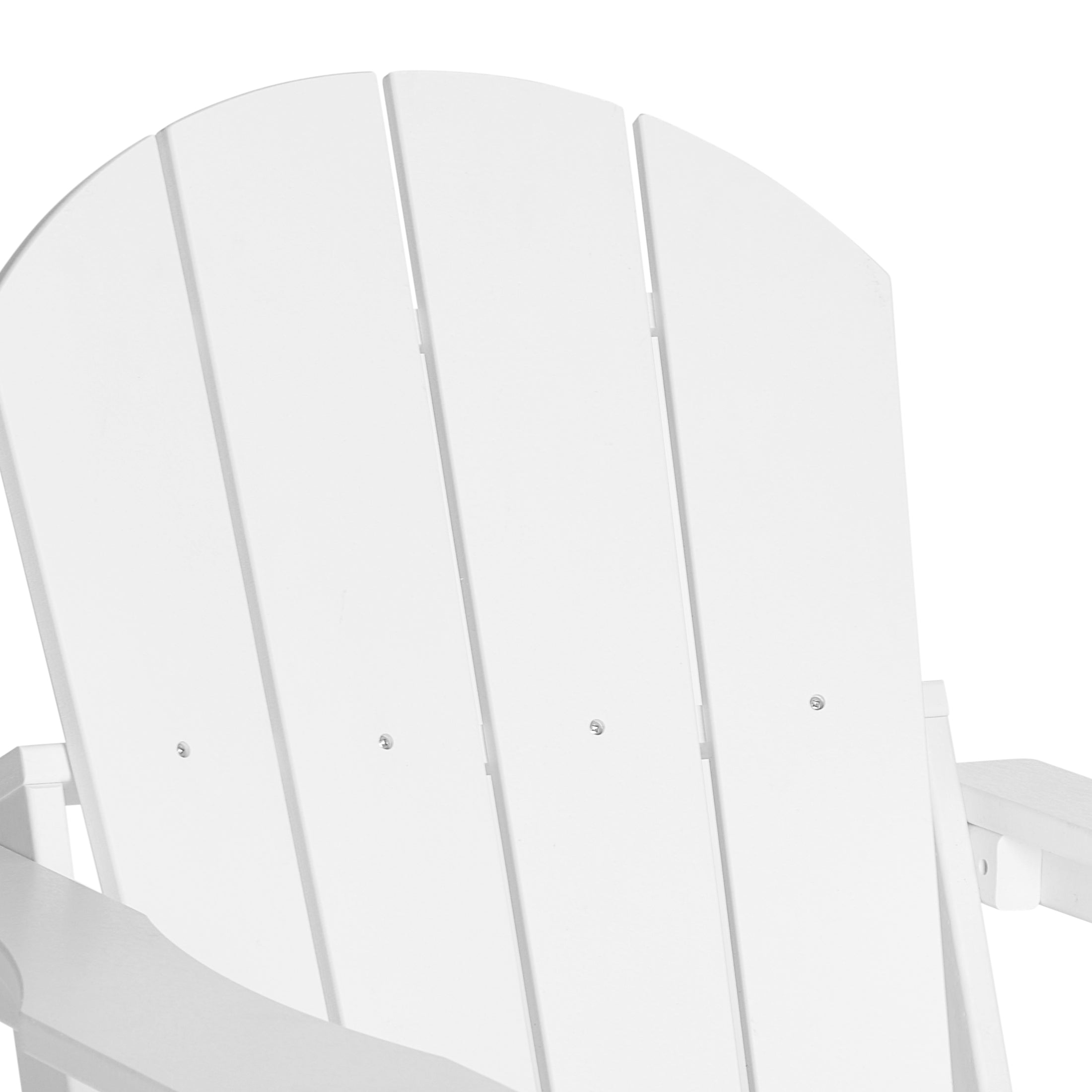 Malibu HDPE Outdoor Patio Folding Poly Adirondack Chair
