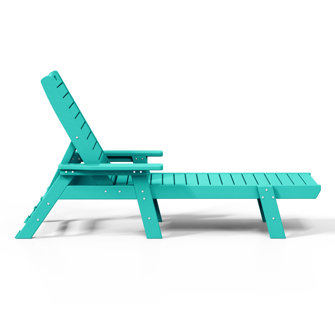 Malibu Poly Reclining Chaise Lounge