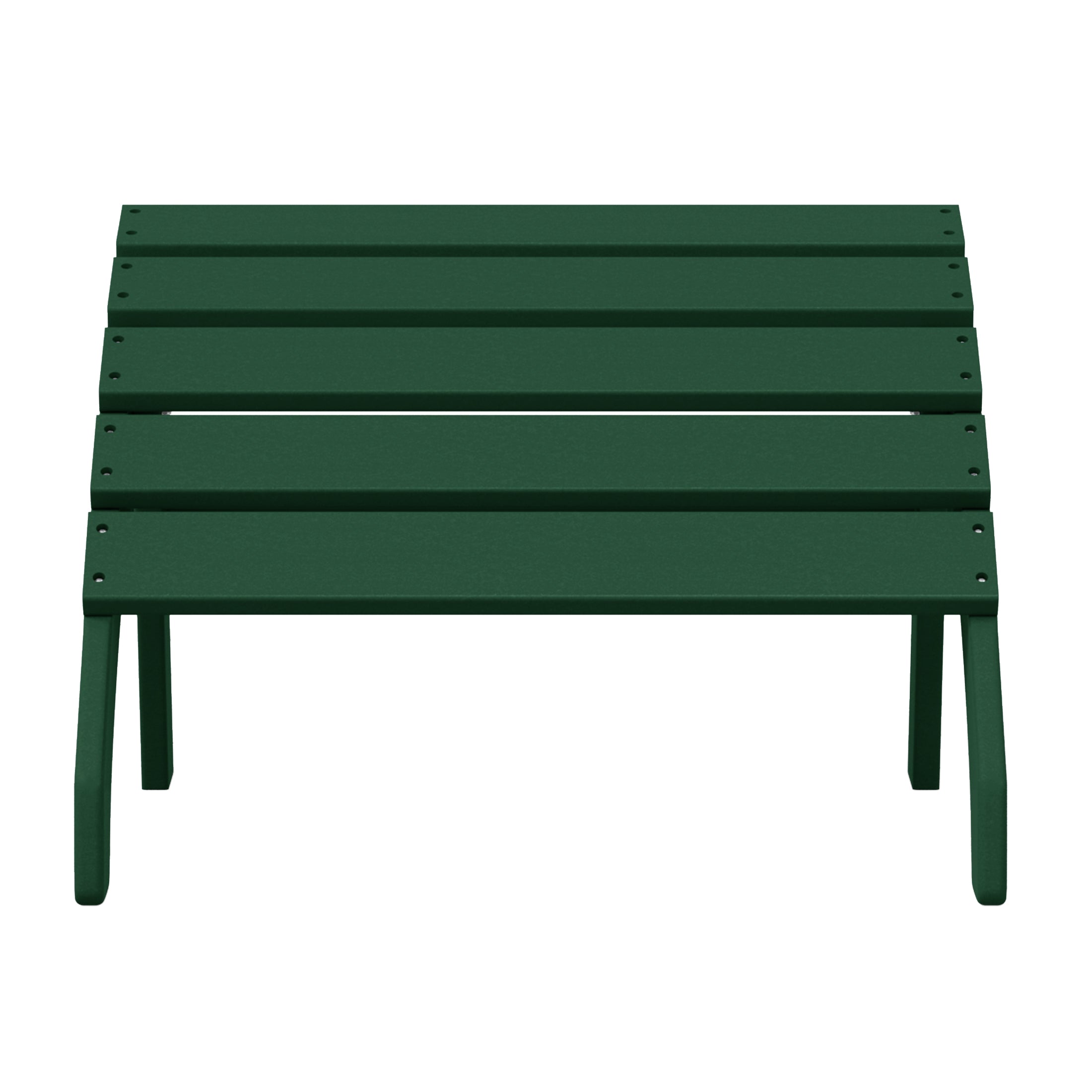 Dylan Outdoor Patio HDPE Adirondack Ottoman Footrest
