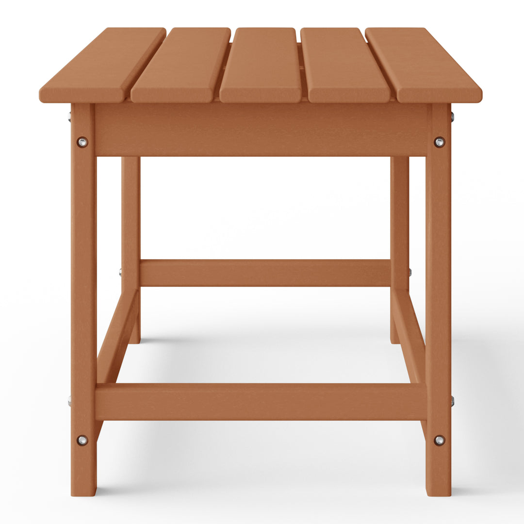 Malibu 35" length outdoor Coffee table for Adirondack chair