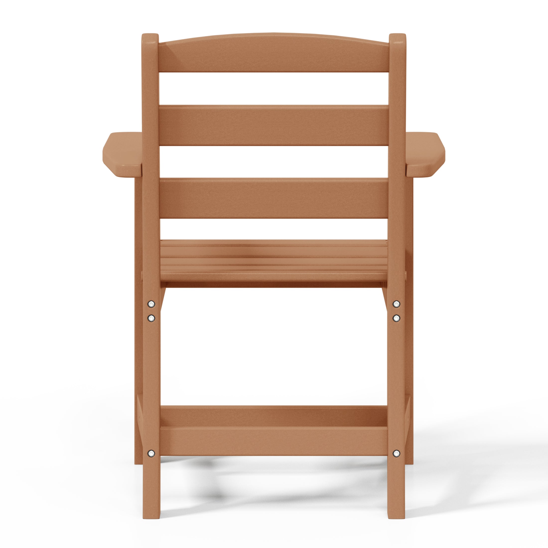 Ashore Outdoor HDPE Patio Classic Dining Arm Chair