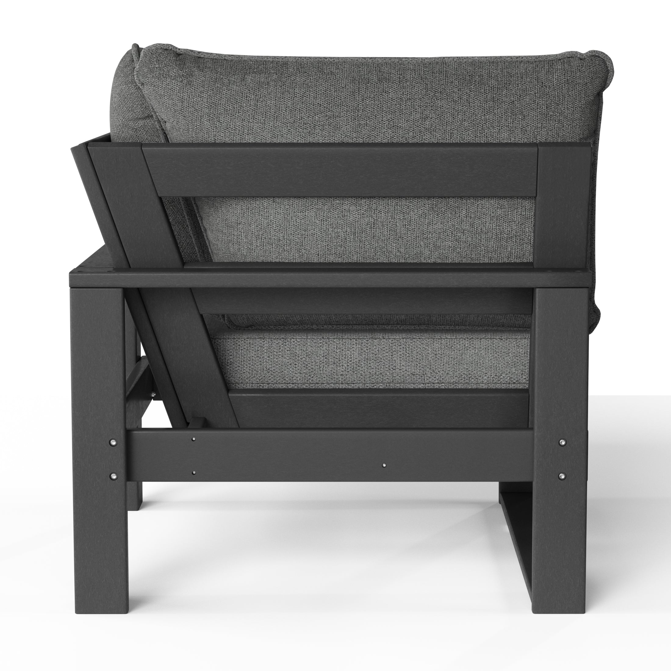 Montara Outdoor HDPE Sectional Corner Sofa Seat with Water-Proof Cushions