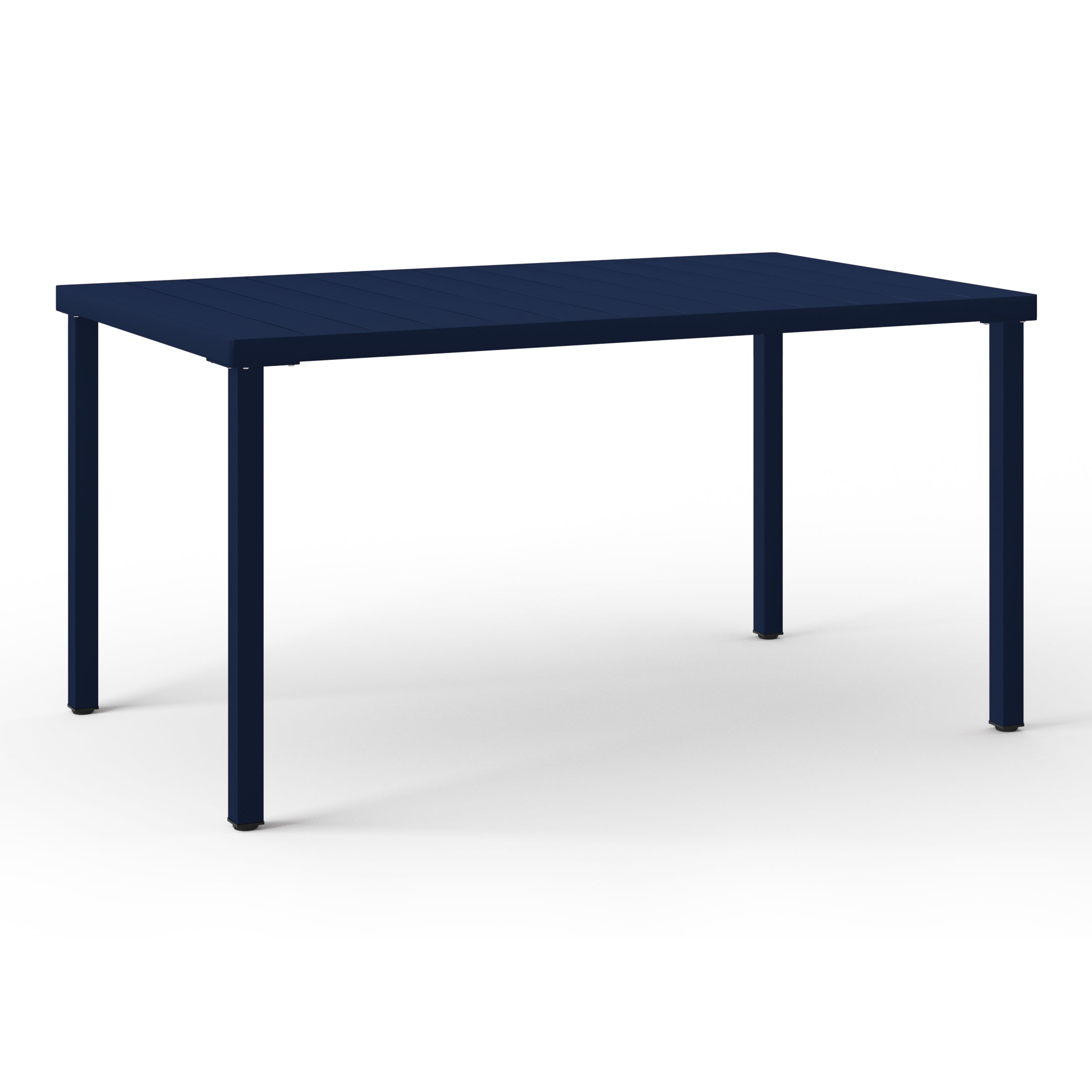 Playa 7-Piece Outdoor Patio Dining Table Set With Stackable Patio Chairs