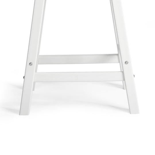 Malibu 24" HDPE Outdoor Patio Counter Height Bar Stools (Set of 2)