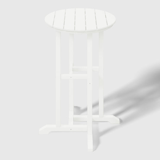 Malibu 37" Counter Height Round Outdoor Patio Bistro Bar Table