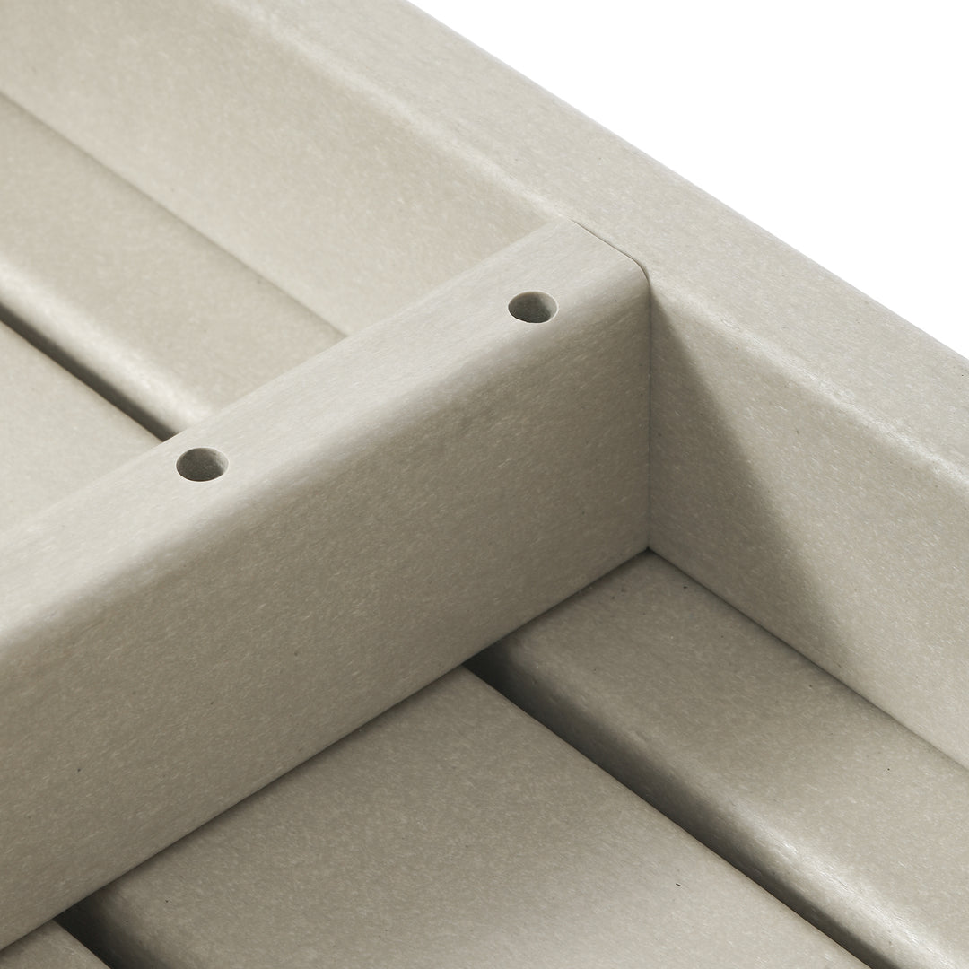 Malibu 35" length outdoor Coffee table for Adirondack chair