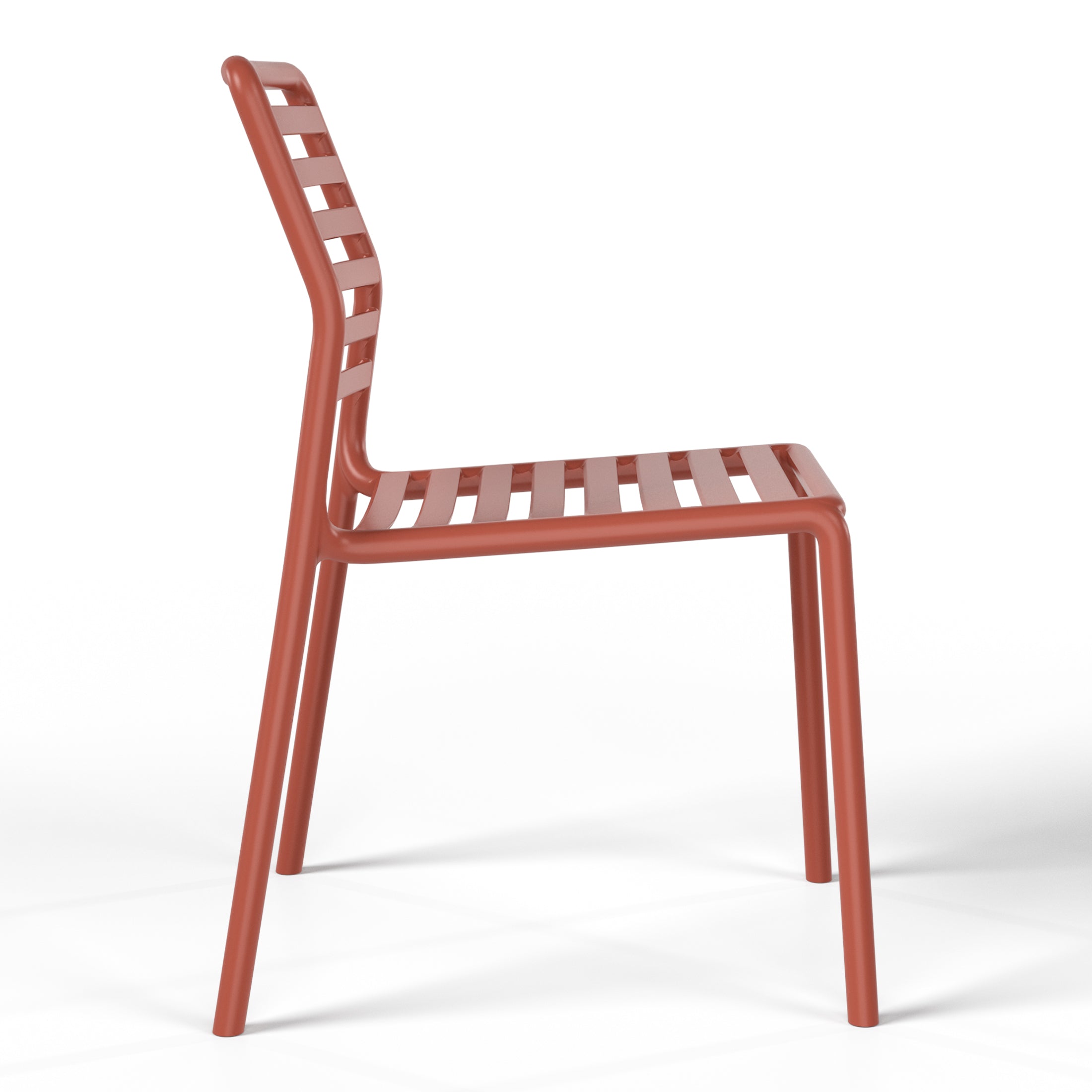 Playa Outdoor Stackable Polypropylene Plastic Resin Dining Side Chairs (Set of 2)