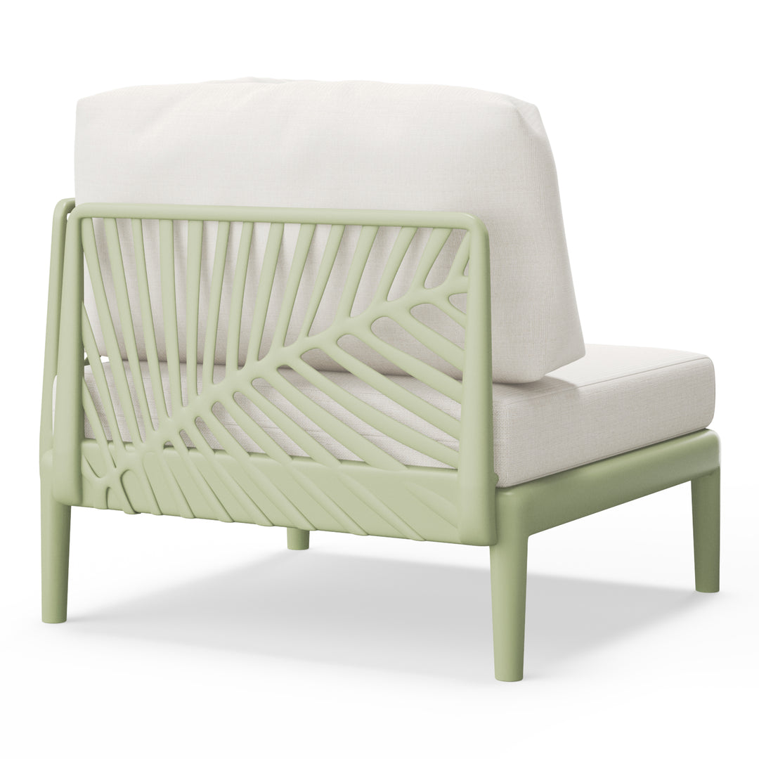 Playa Modern Outdoor Polypropylene Resin Deep Seating Sectional Corner Chair