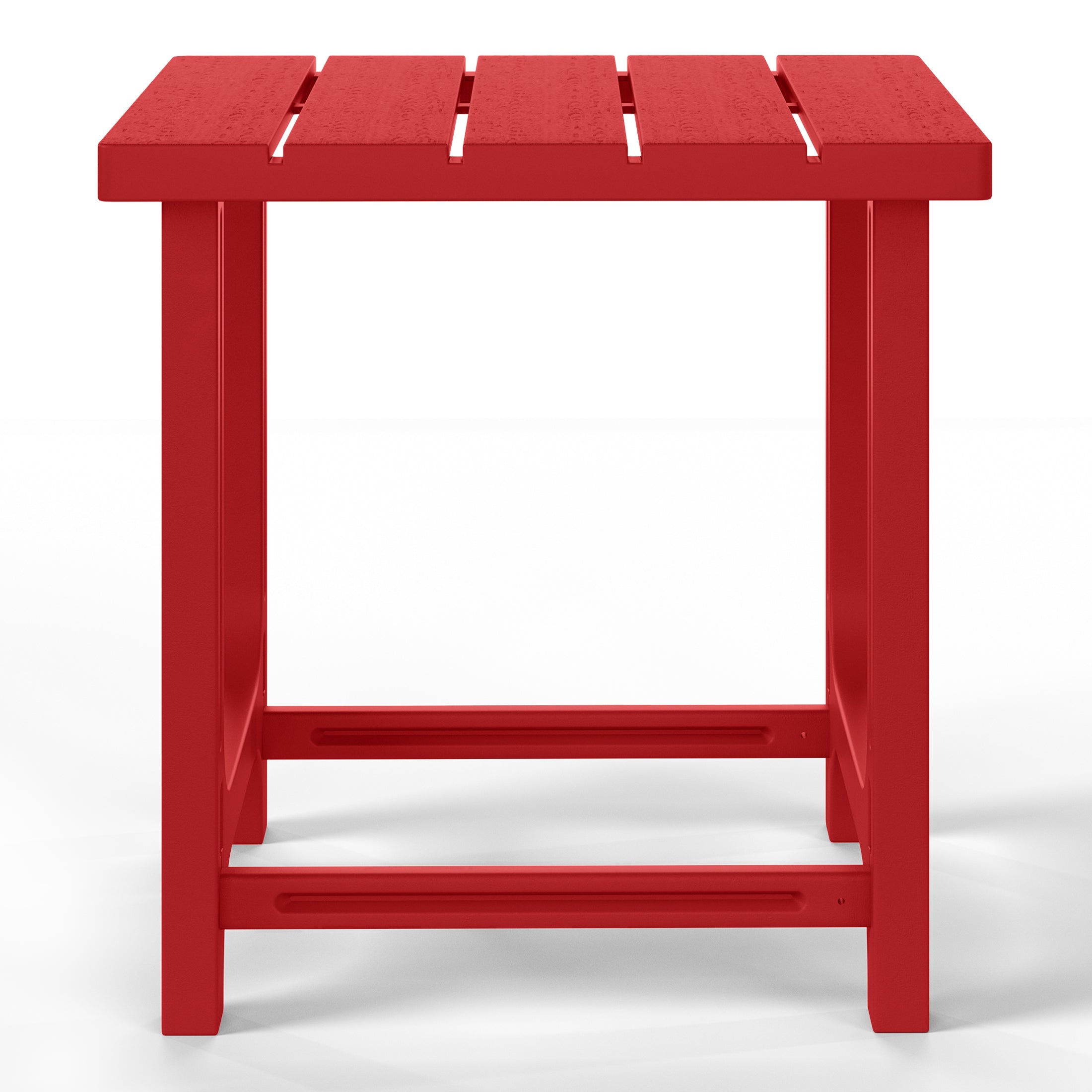 Azura Outdoor 18" HDPE Square Adirondack Patio Side Table