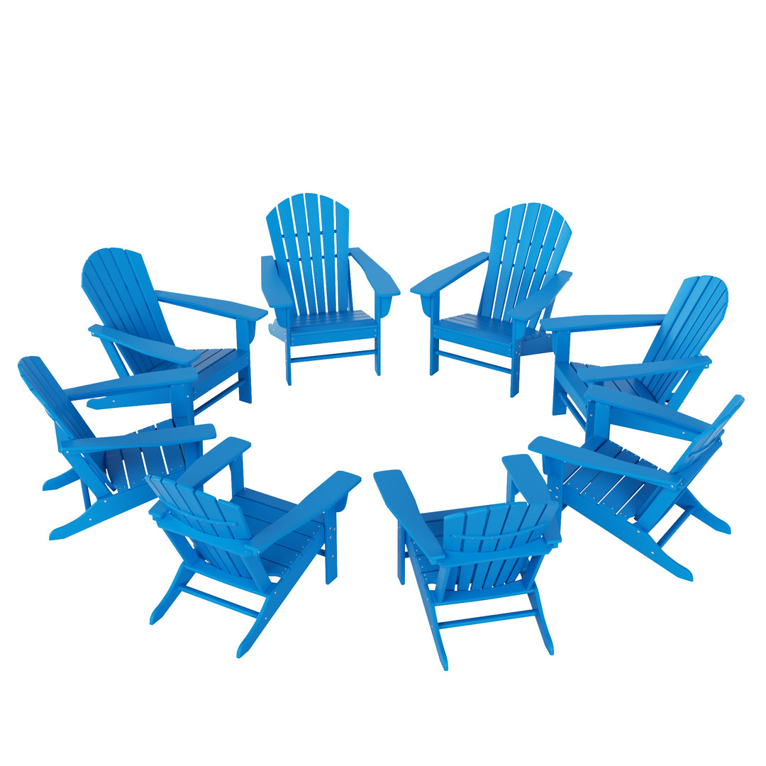 Dylan Outdoor Adirondack Chair (Set of 8)