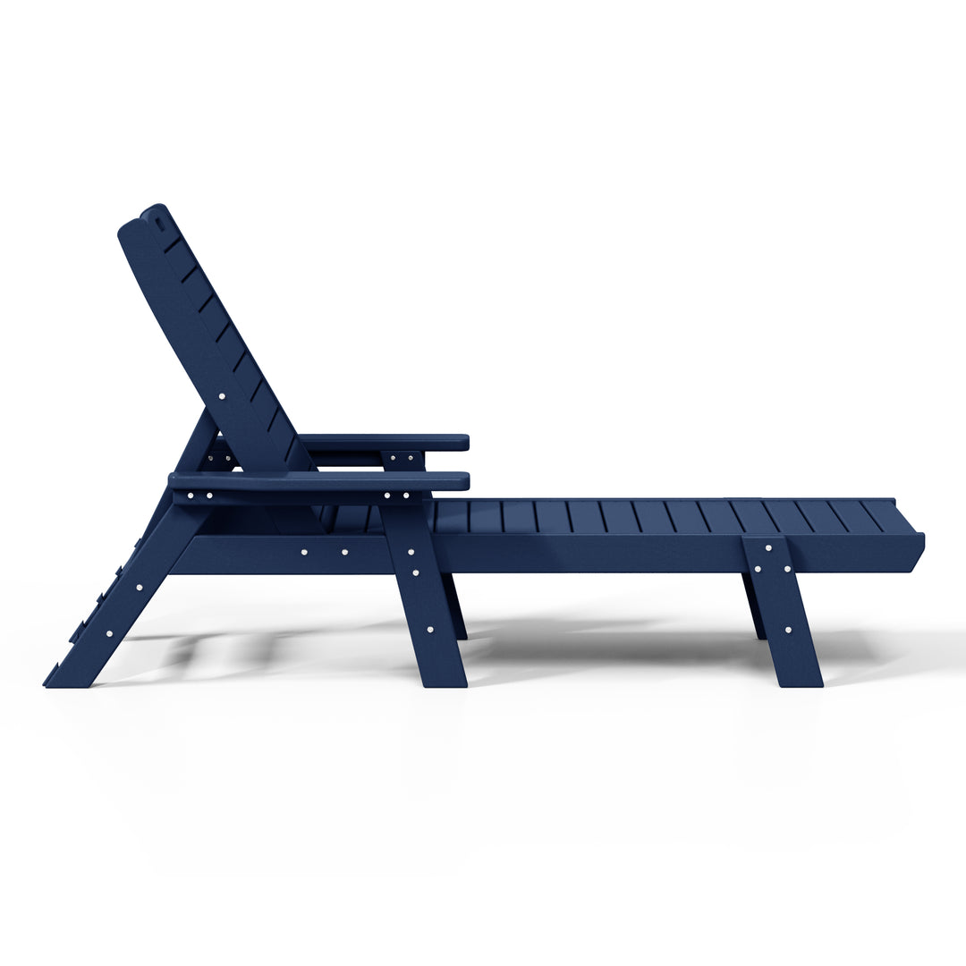 Malibu Poly Reclining Chaise Lounge