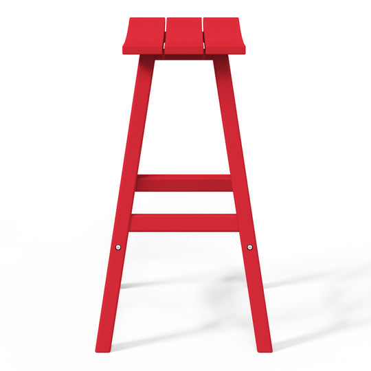 Malibu 2 piece set of 29" height Outdoor / Patio Saddle bar stools