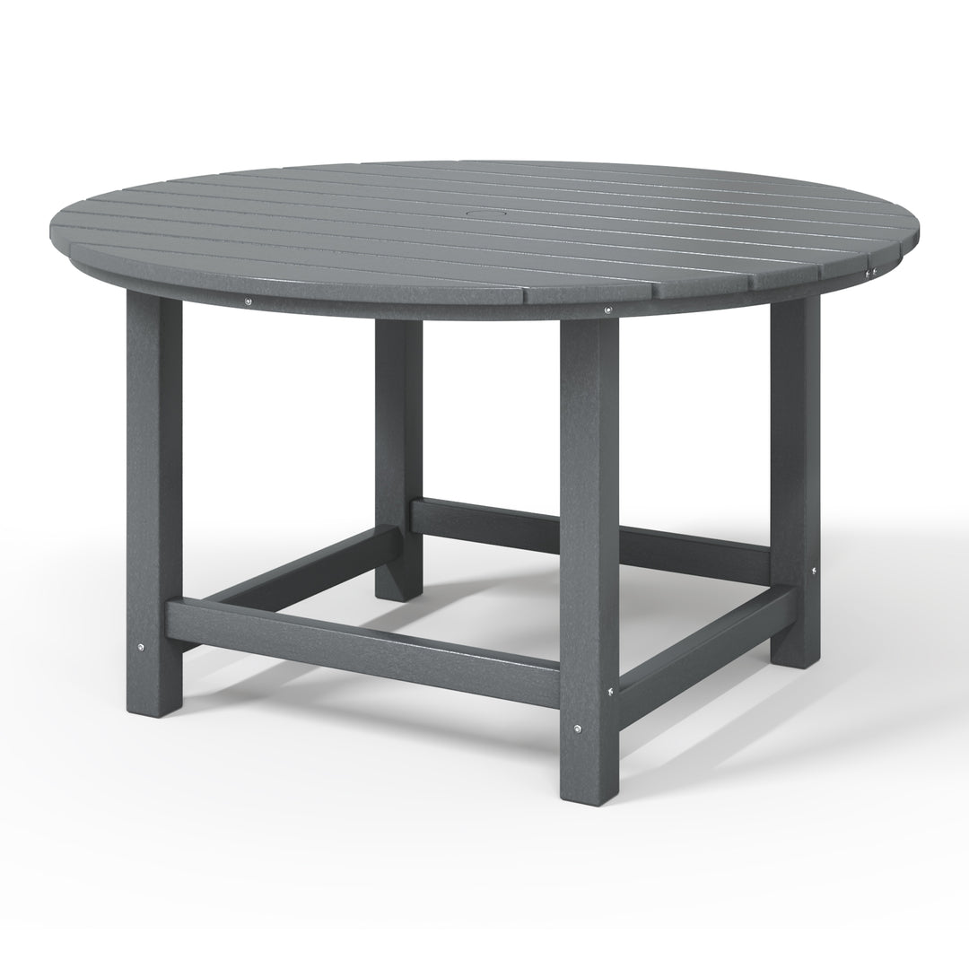 Malibu Kids Outdoor Patio Furniture HDPE Round Dining Table