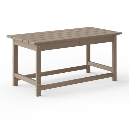 Malibu 35" length outdoor Coffee table for Adirondack chair