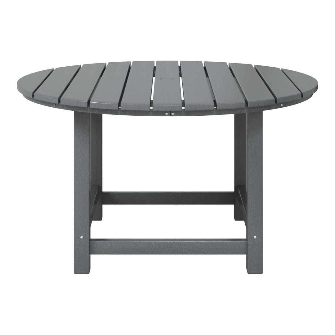 Malibu Kids Outdoor Patio Furniture HDPE Round Dining Table