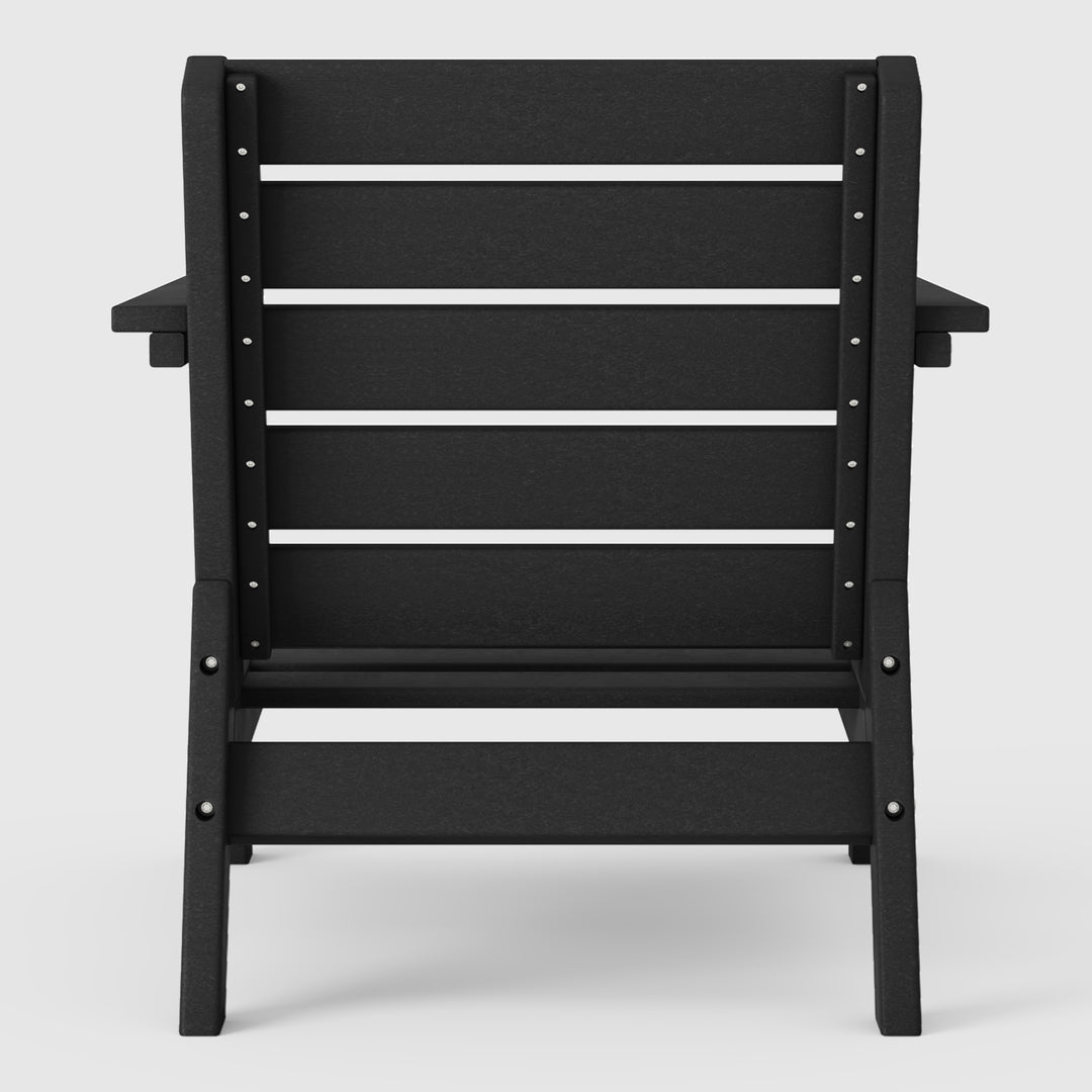 Avalon Outdoor Patio HDPE Deep Seating Armchair (Set of 2)