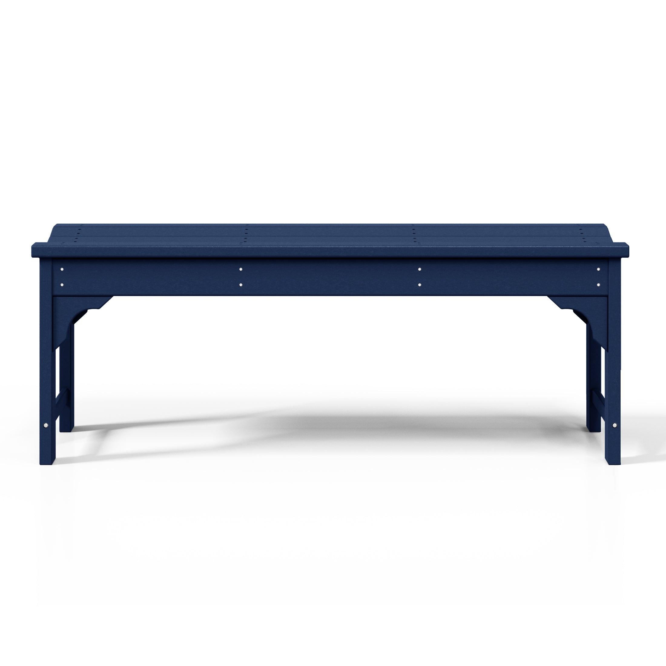 Malibu 48" length backless Poly Wood Outdoor / Garden bench