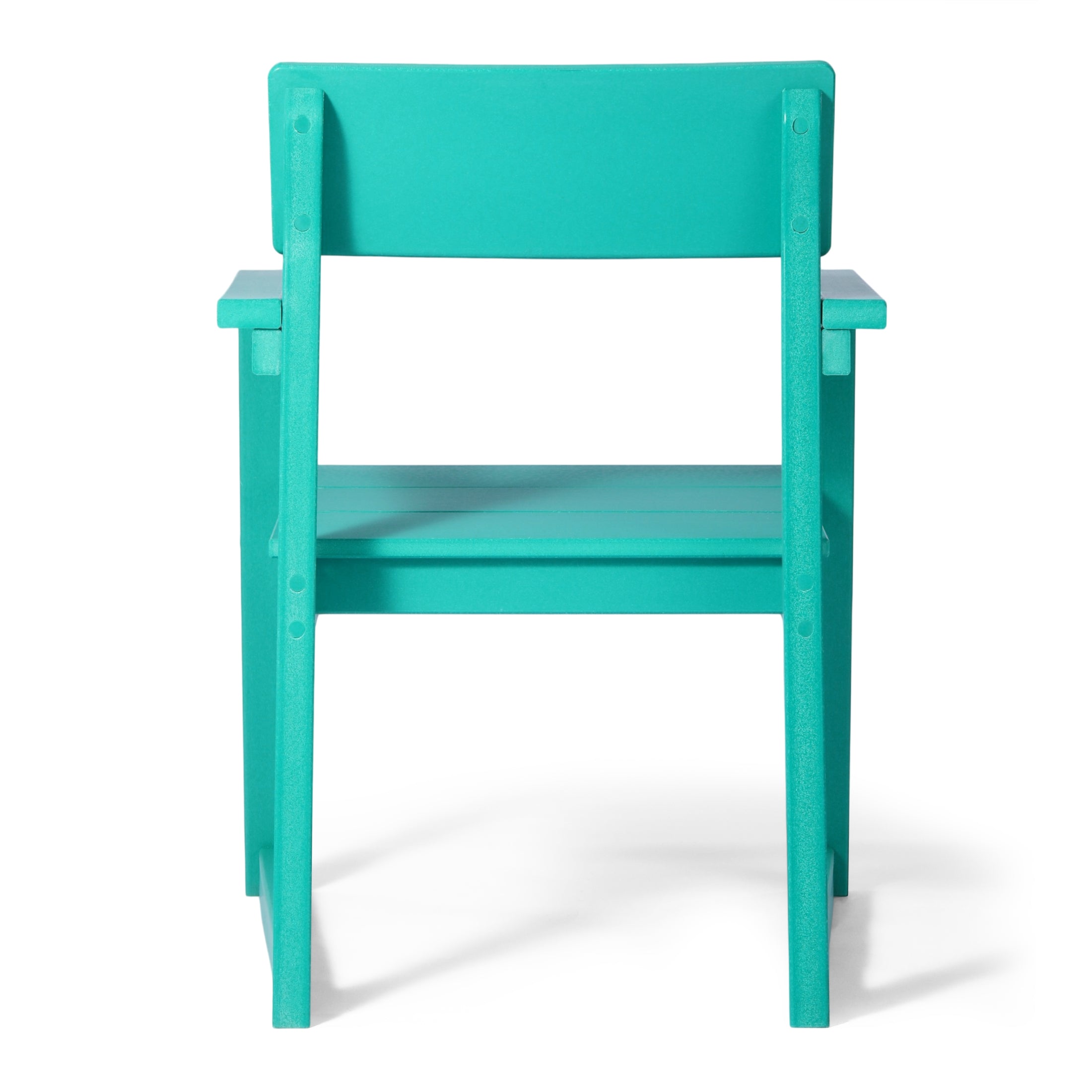 Paloma Modern HDPE Outdoor Patio Dining Arm Chairs (Set of 2)