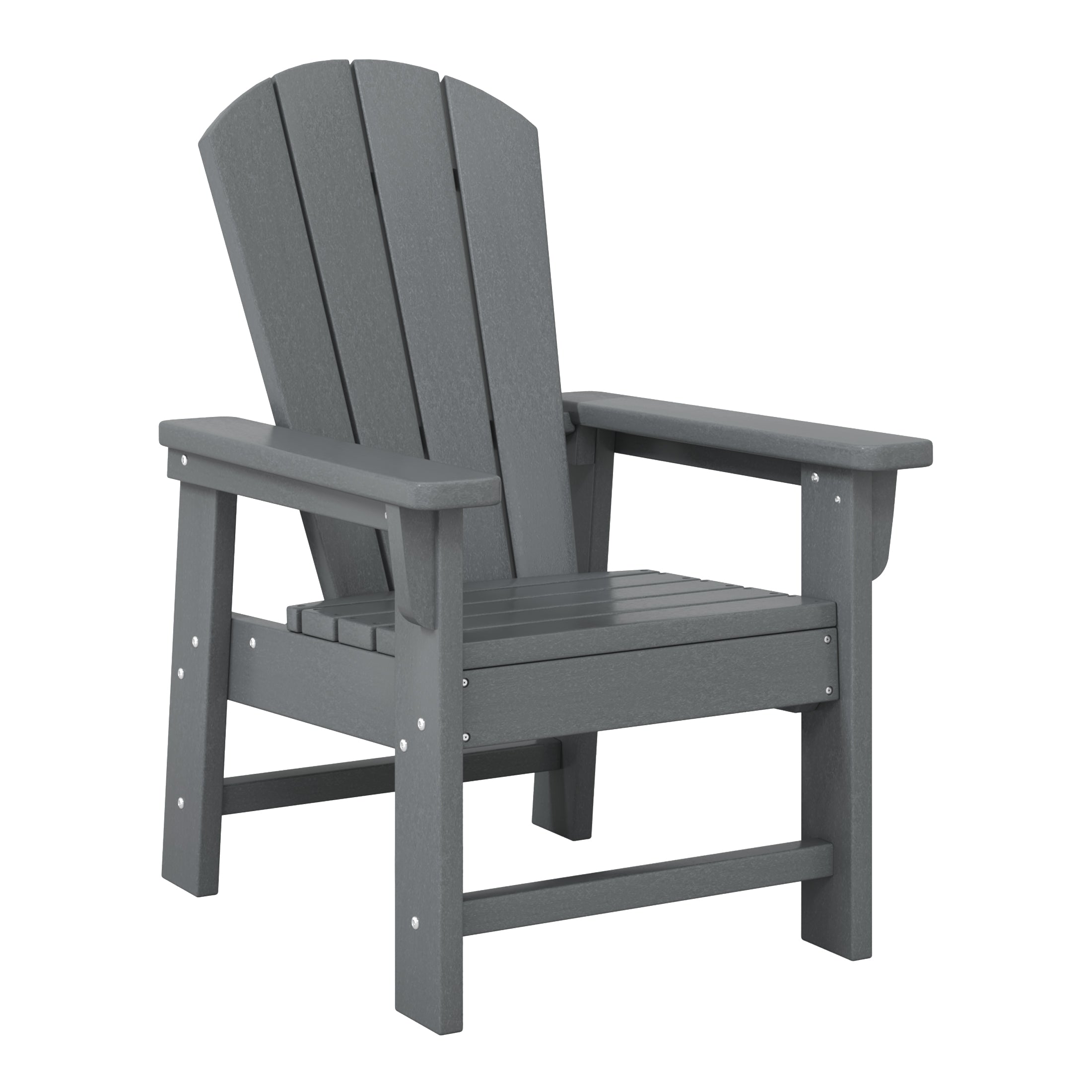Malibu Kids Outdoor Adirondack Plastic Patio Chair (Set of 4)