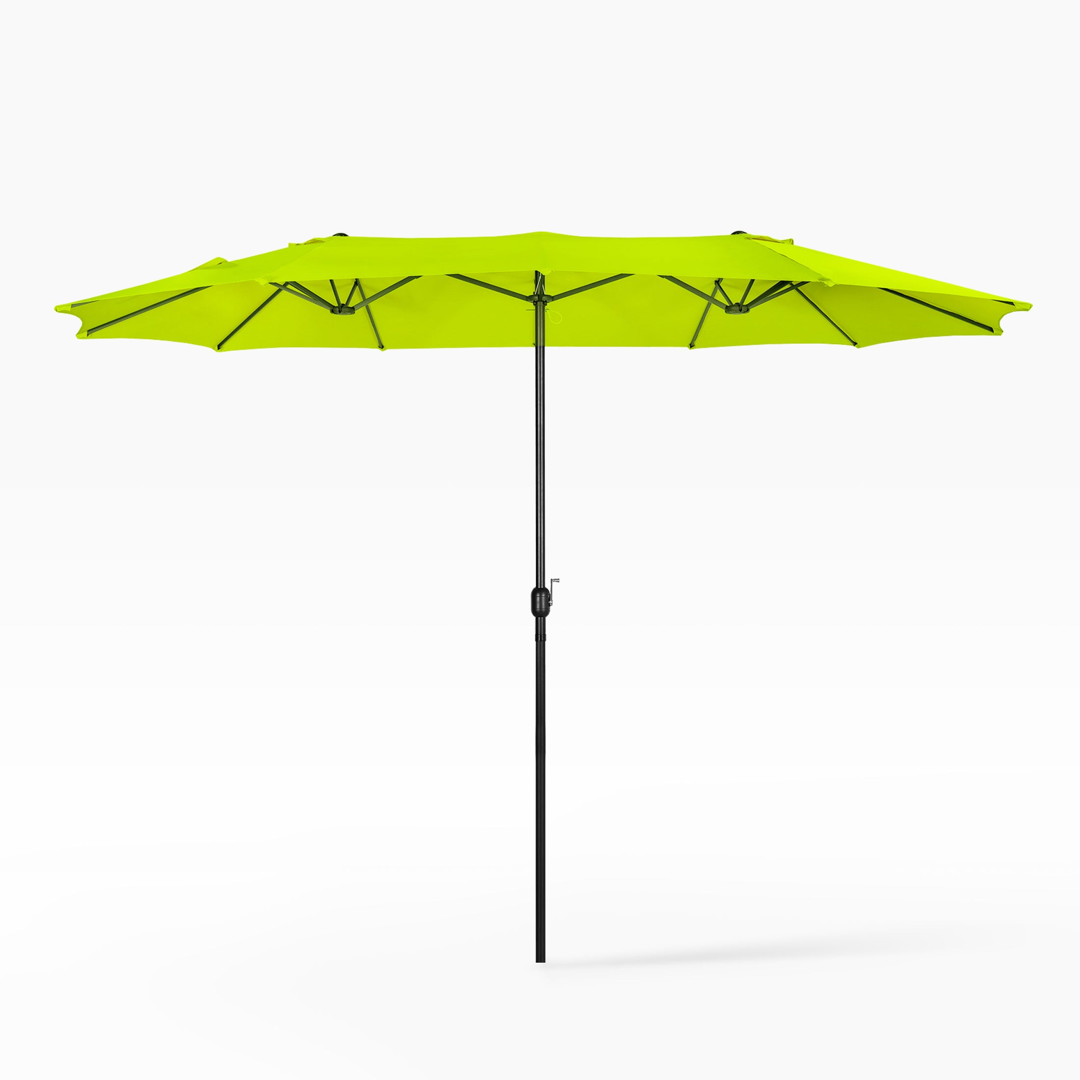 Aiden Twin 15 x 9 ft. retangular shape Market / Outdoor dining table umbrella