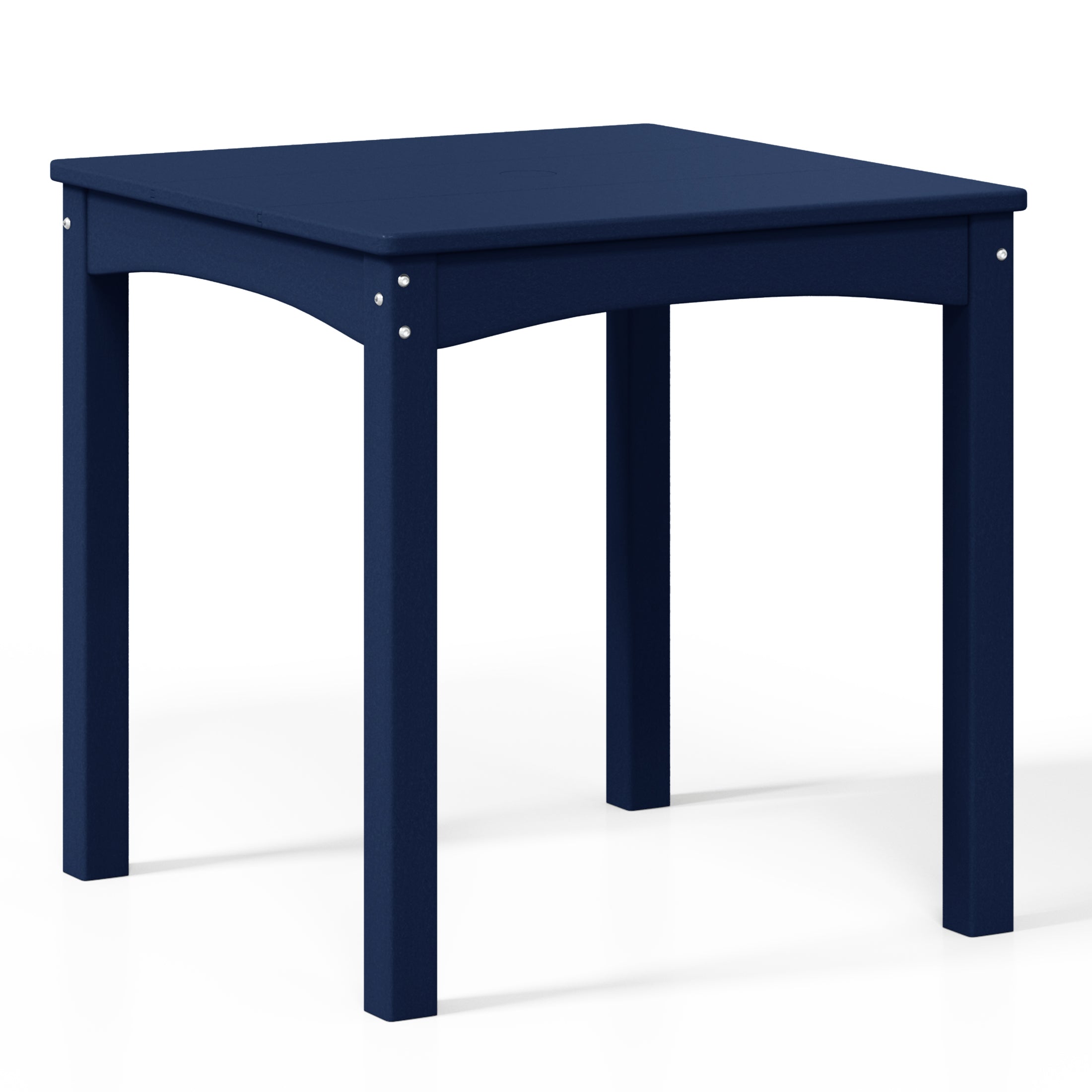 Treehouse Kids 24" Wide HDPE Plastic Childrens Square Dinner Table