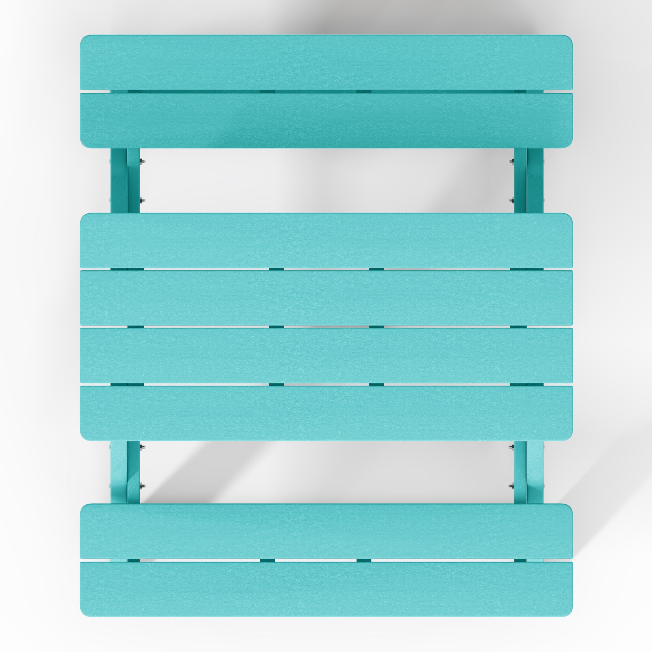 Malibu Outdoor Patio Kids HDPE Plastic Picnic Bench Table