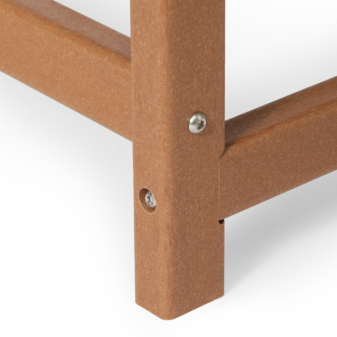 Malibu 35" length outdoor Coffee table for Adirondack chair