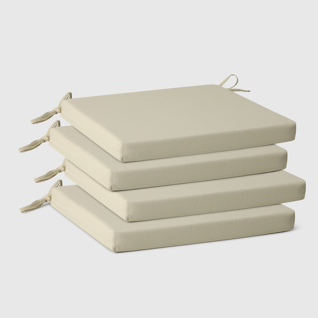 Solace Outdoor Patio Kitchen Dining Chair Seat Cushions Set of 4